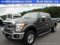 2016 Magnetic Metallic Ford F250 Super Duty XLT Crew Cab 4x4  photo #1