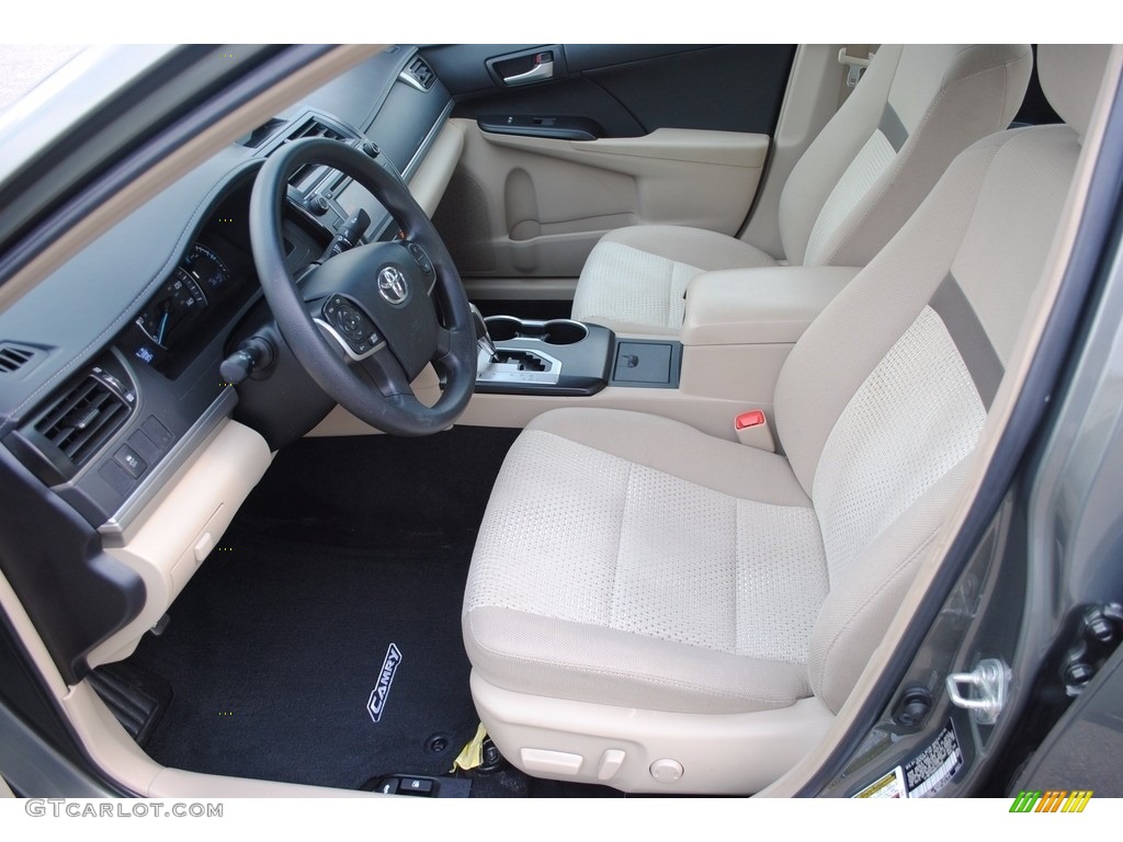 2013 Camry LE - Cypress Green Metallic / Ivory photo #11