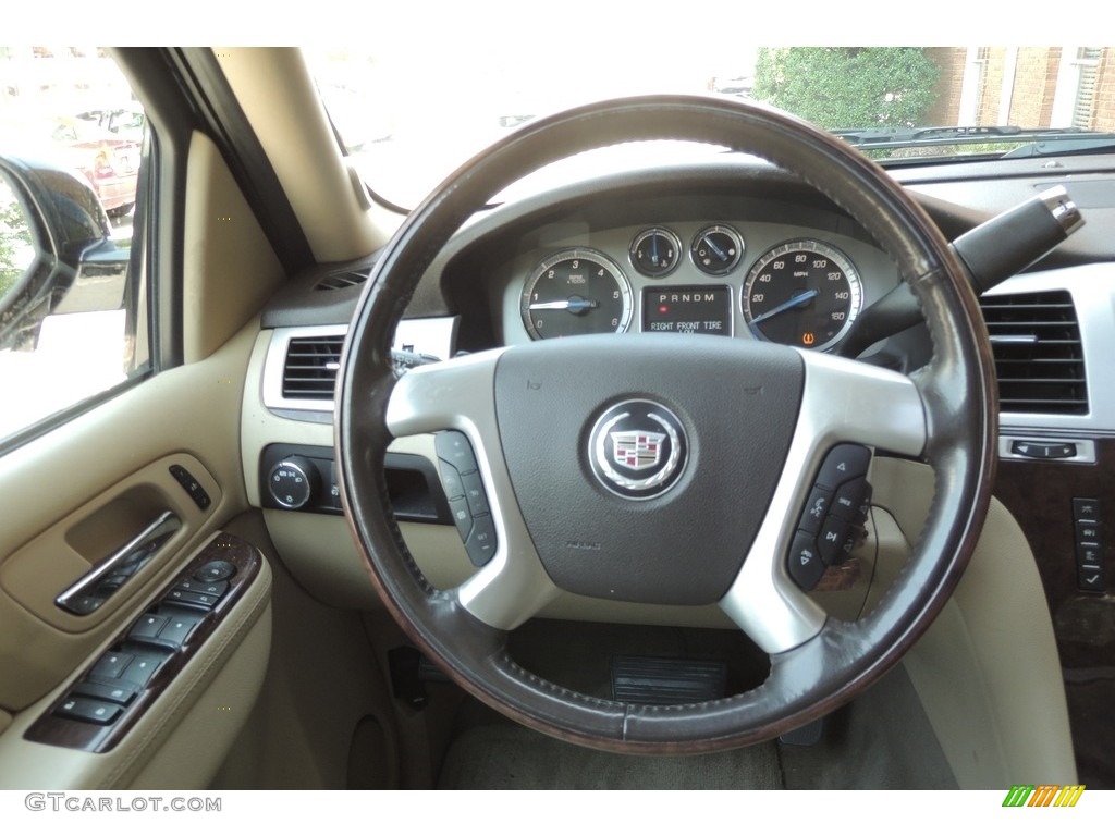 2010 Escalade Luxury AWD - Black Ice / Cashmere/Cocoa photo #26