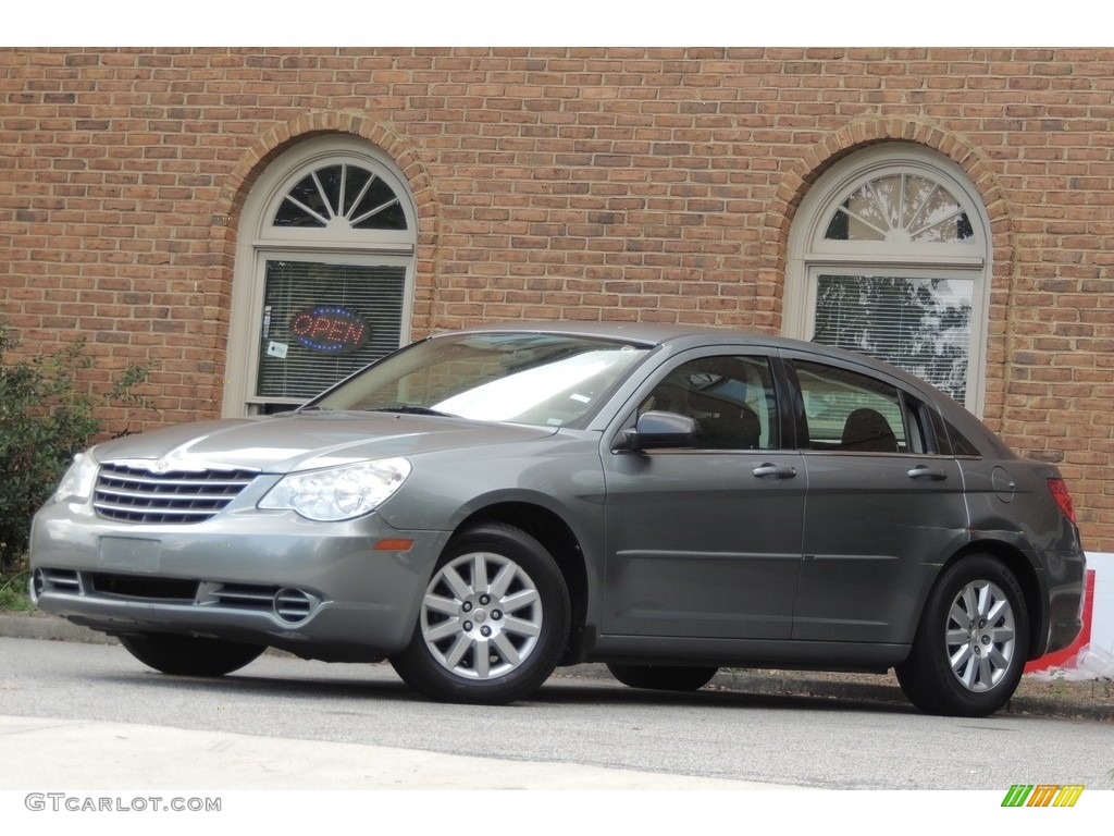 2010 Sebring Touring Sedan - Silver Steel Metallic / Dark Slate Gray photo #2