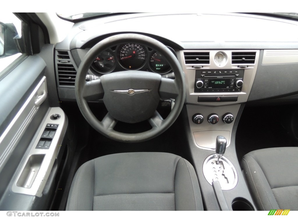 2010 Sebring Touring Sedan - Silver Steel Metallic / Dark Slate Gray photo #9