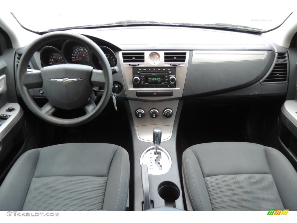2010 Sebring Touring Sedan - Silver Steel Metallic / Dark Slate Gray photo #13