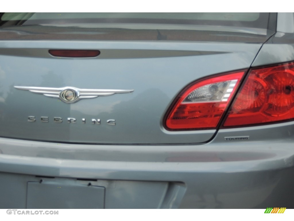 2010 Sebring Touring Sedan - Silver Steel Metallic / Dark Slate Gray photo #23