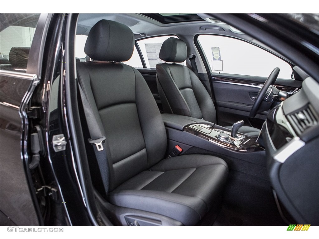 2016 5 Series 528i Sedan - Jet Black / Black photo #2