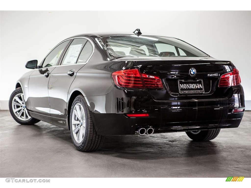 2016 5 Series 528i Sedan - Jet Black / Black photo #3