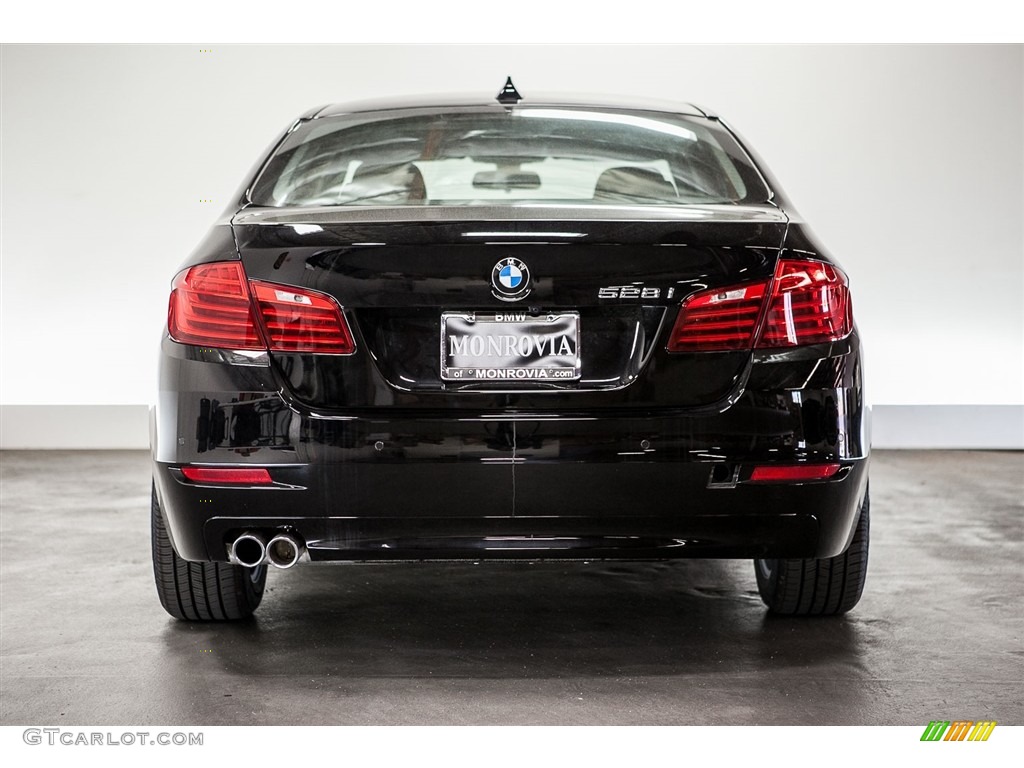 2016 5 Series 528i Sedan - Jet Black / Black photo #4