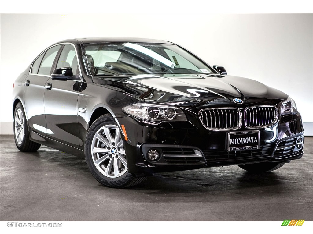 2016 5 Series 528i Sedan - Jet Black / Black photo #11