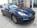 2014 Dark Blue Metallic Porsche Panamera 4  photo #2