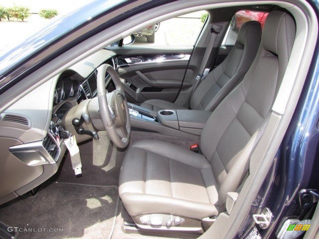 2014 Panamera 4 - Dark Blue Metallic / Black photo #3