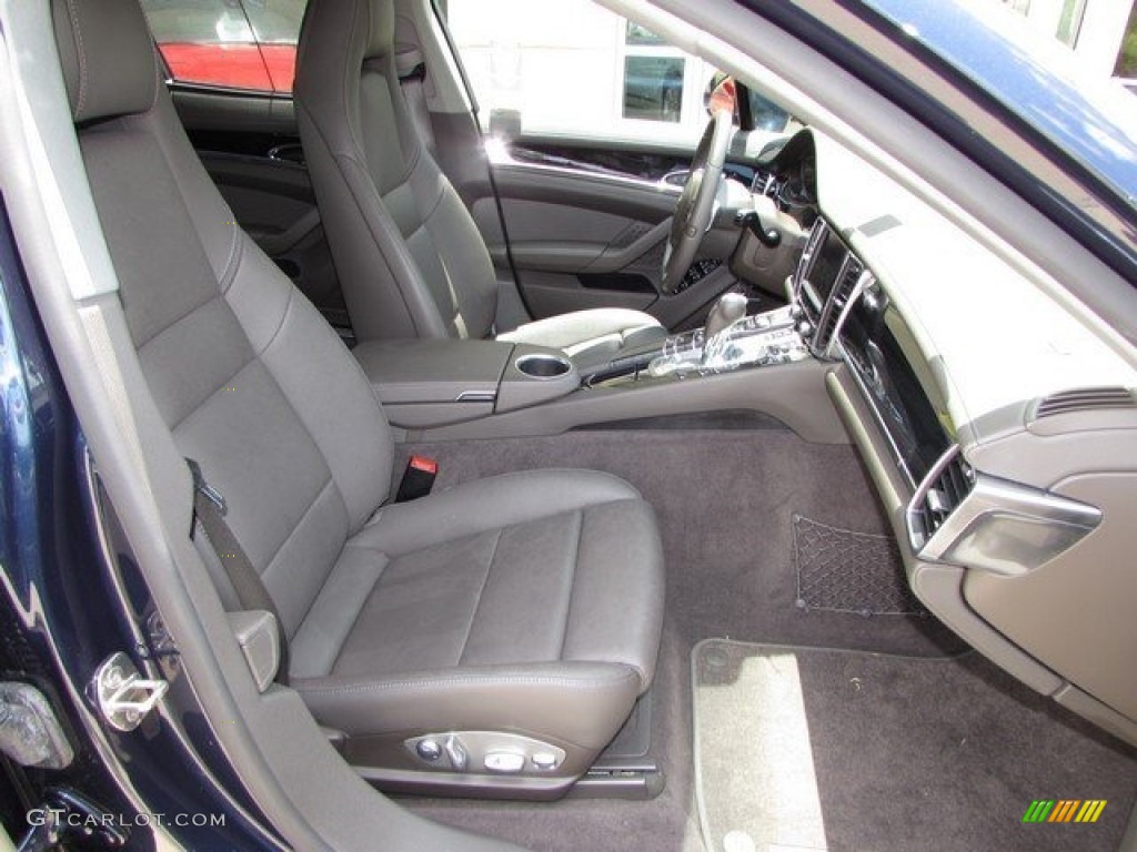 2014 Panamera 4 - Dark Blue Metallic / Black photo #5
