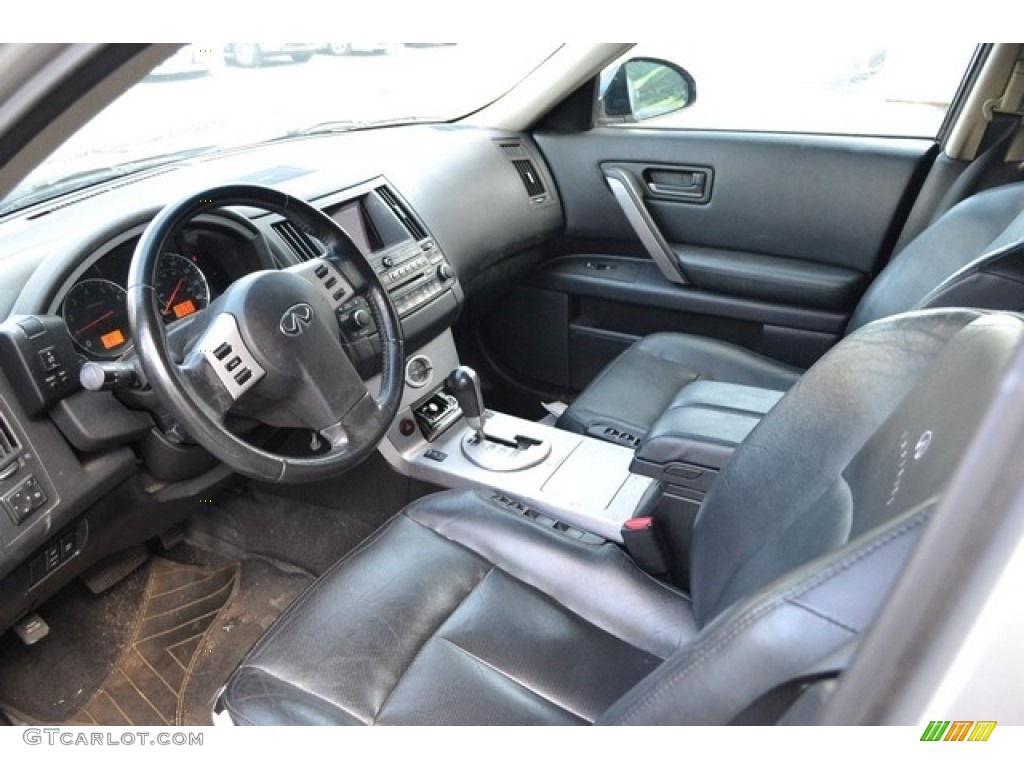 2005 FX 35 AWD - Brilliant Silver Metallic / Brick/Black photo #7