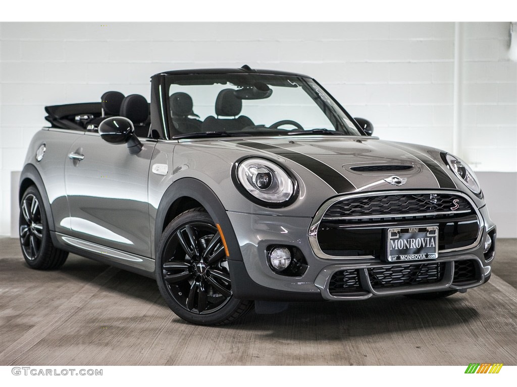 Moonwalk Gray Metallic 2016 Mini Convertible Cooper S Exterior Photo #114743308