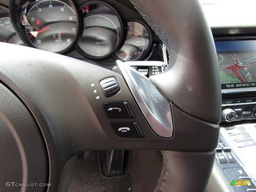 2014 Panamera 4 - Dark Blue Metallic / Black photo #27