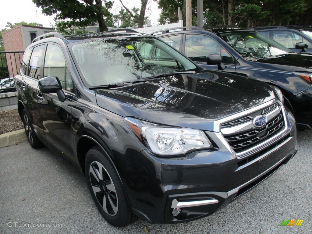 Dark Gray Metallic 2017 Subaru Forester 2.5i Premium Exterior Photo #114744057