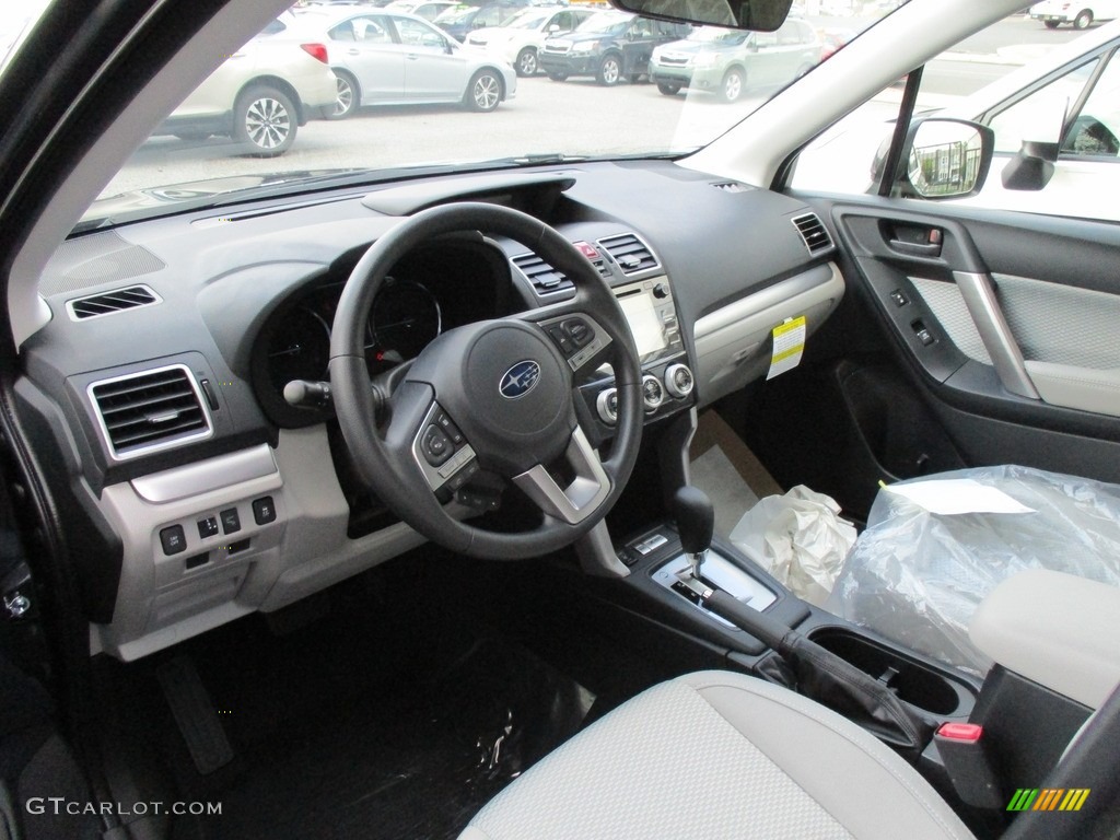 Gray Interior 2017 Subaru Forester 2.5i Premium Photo #114744165