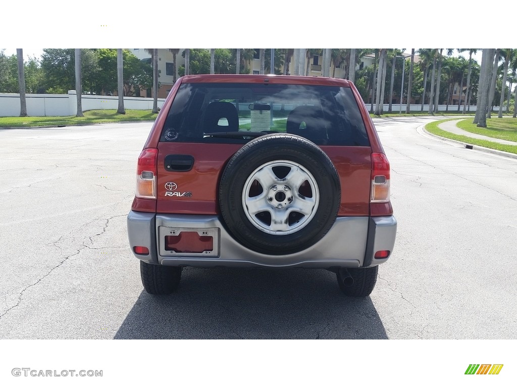 2003 RAV4  - Impulse Red / Gray photo #4