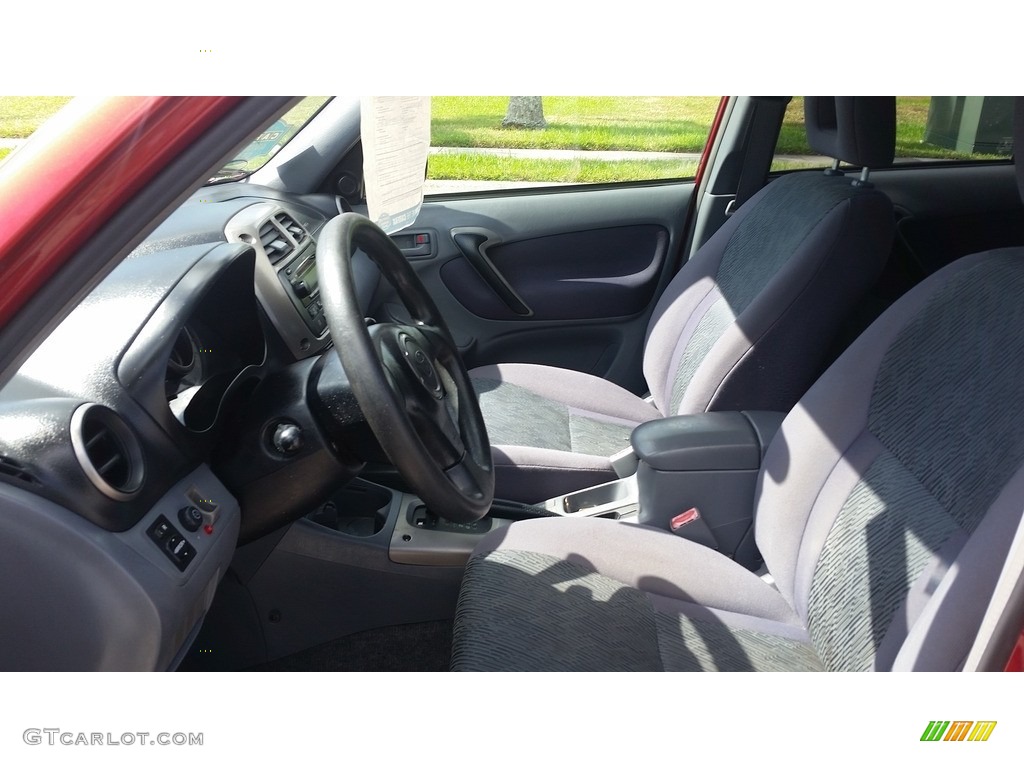 2003 RAV4  - Impulse Red / Gray photo #9