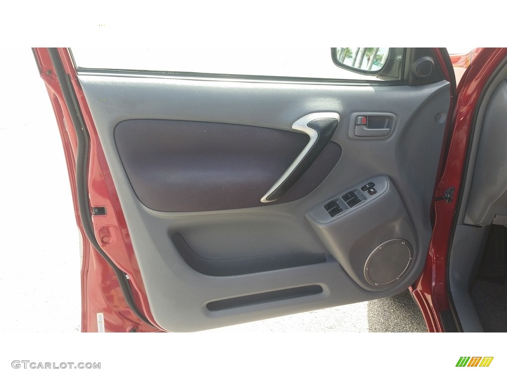 2003 RAV4  - Impulse Red / Gray photo #11