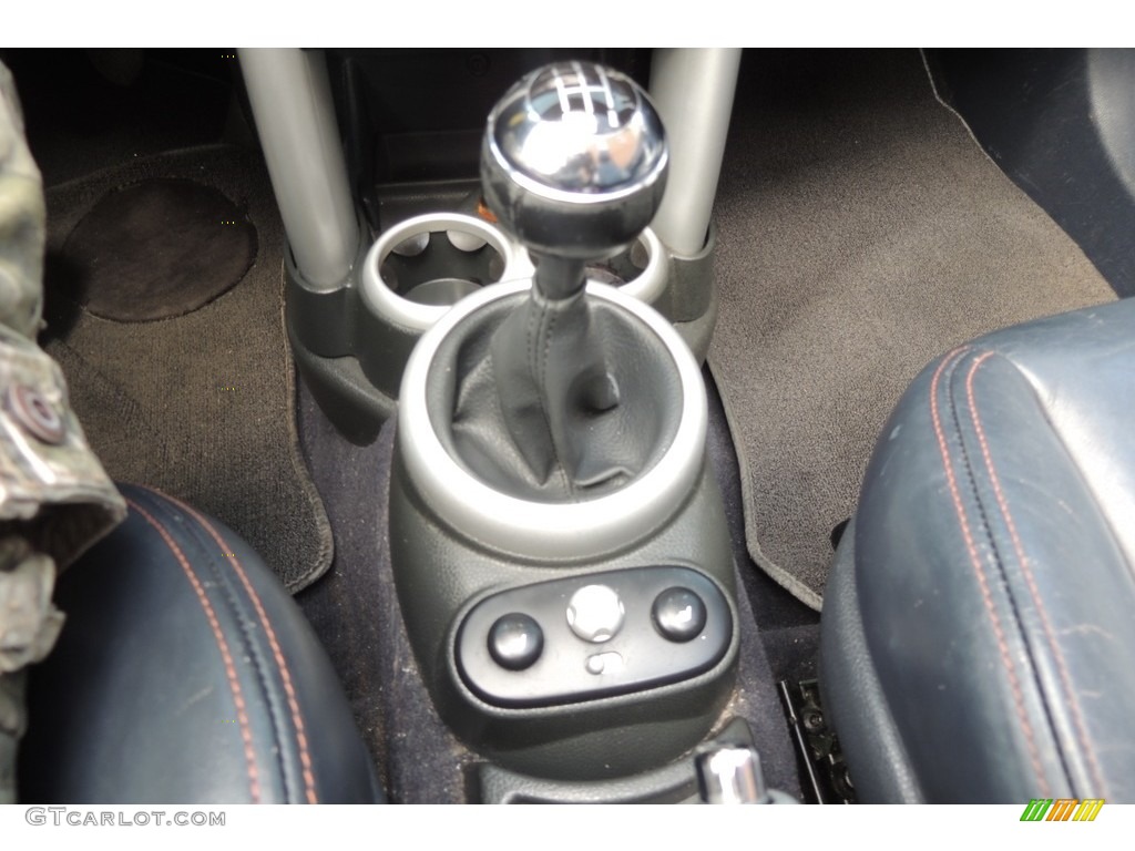 2005 Cooper Convertible - Cool Blue Metallic / Black/Panther Black photo #8