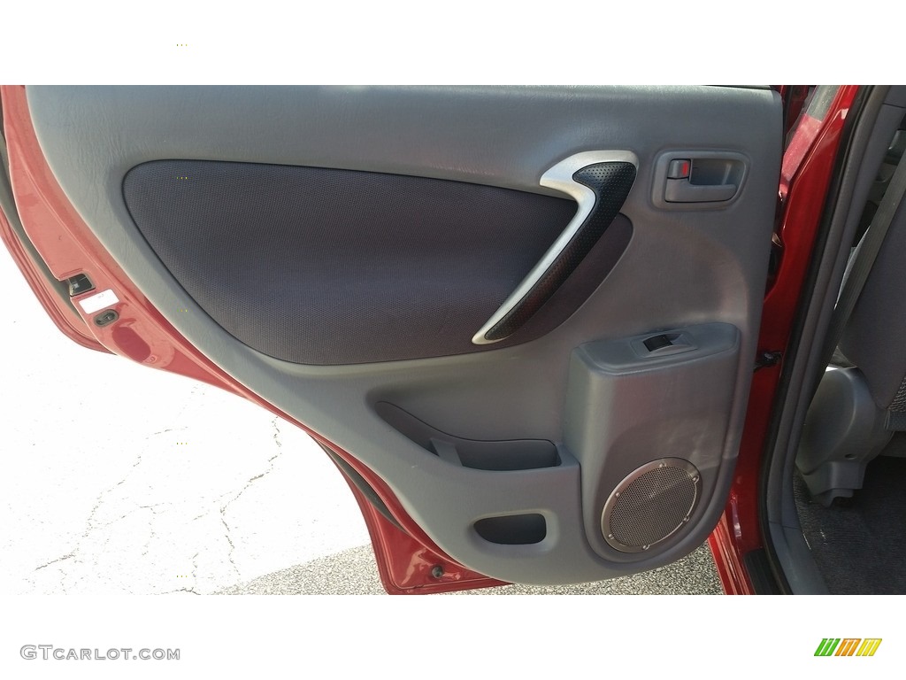 2003 RAV4  - Impulse Red / Gray photo #13