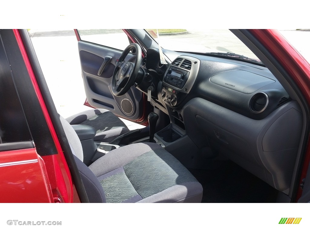 2003 RAV4  - Impulse Red / Gray photo #17