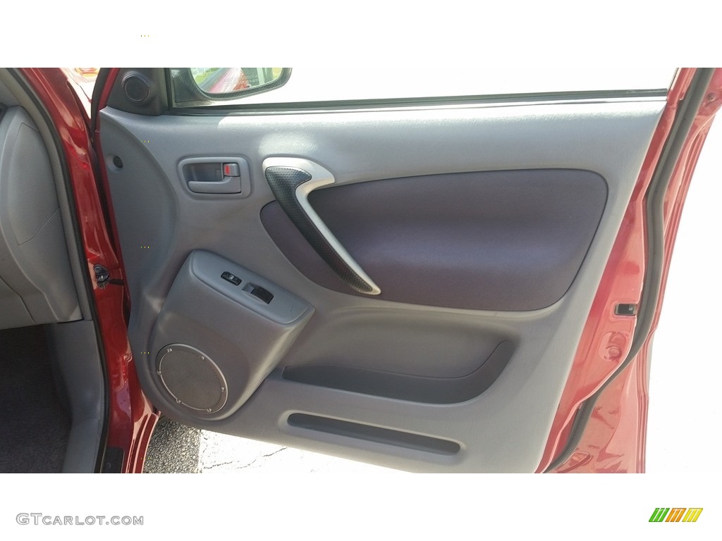 2003 RAV4  - Impulse Red / Gray photo #18