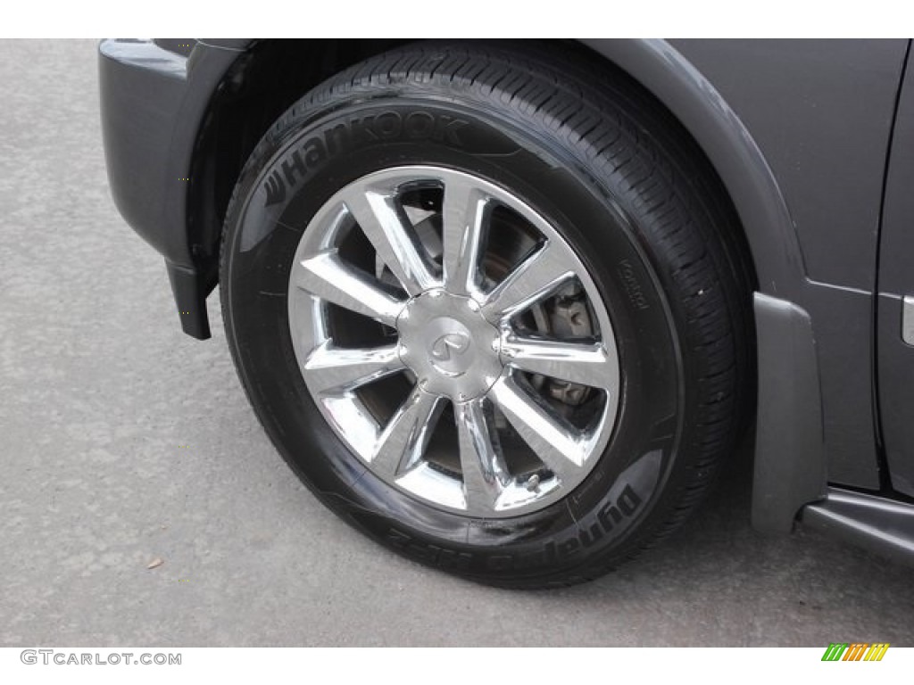 2008 QX 56 - Silver Graphite Gray / Charcoal photo #13