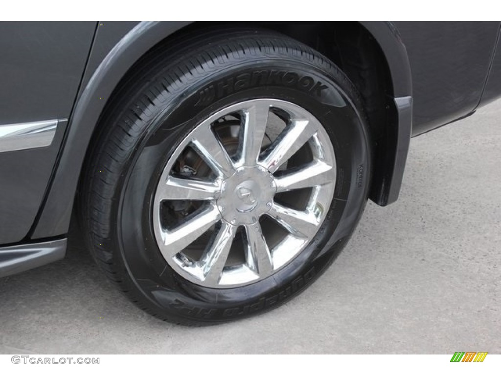 2008 QX 56 - Silver Graphite Gray / Charcoal photo #14