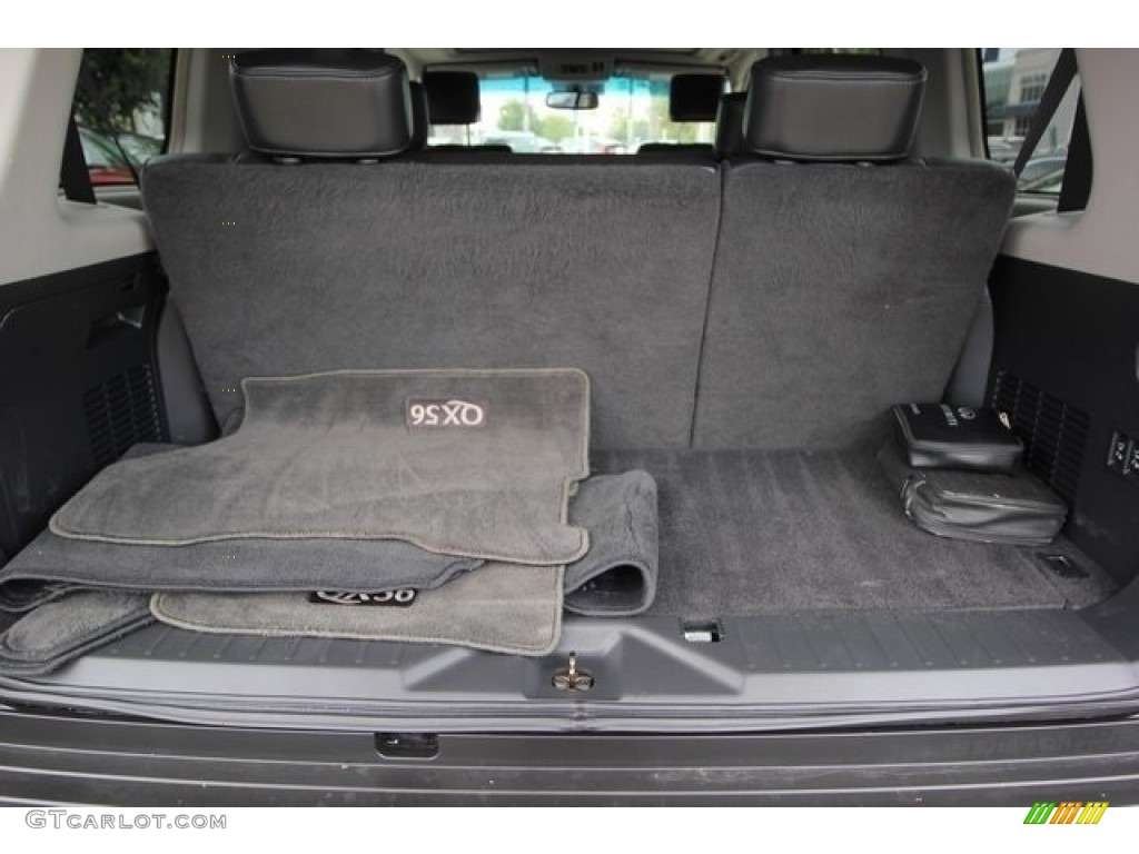 2008 QX 56 - Silver Graphite Gray / Charcoal photo #25