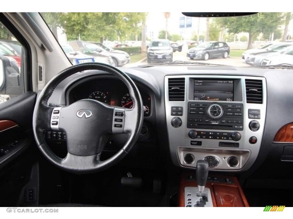 2008 QX 56 - Silver Graphite Gray / Charcoal photo #33