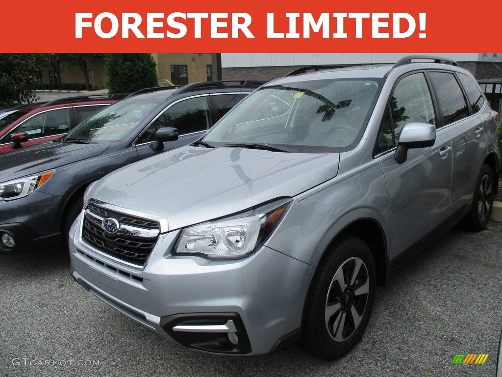 2017 Forester 2.5i Limited - Ice Silver Metallic / Gray photo #1