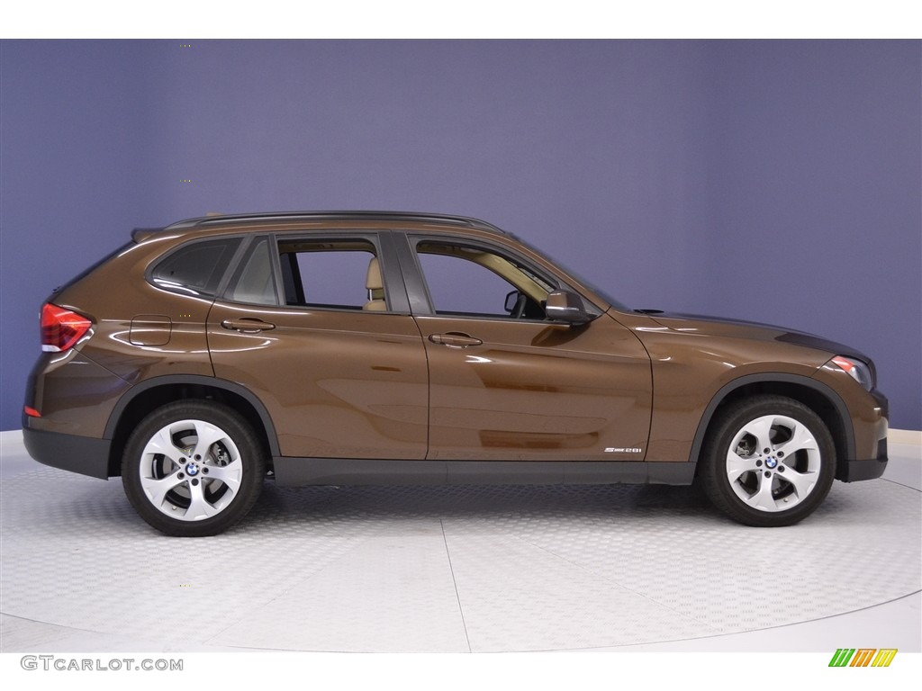 2013 X1 sDrive 28i - Marrakesh Brown Metallic / Beige photo #8