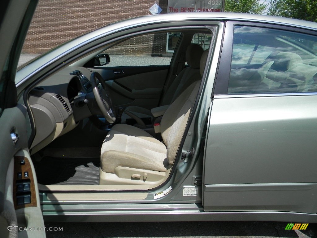 2007 Altima 3.5 SE - Metallic Jade / Blond photo #16