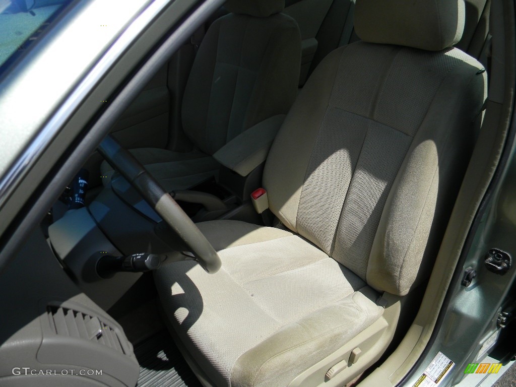 2007 Altima 3.5 SE - Metallic Jade / Blond photo #18