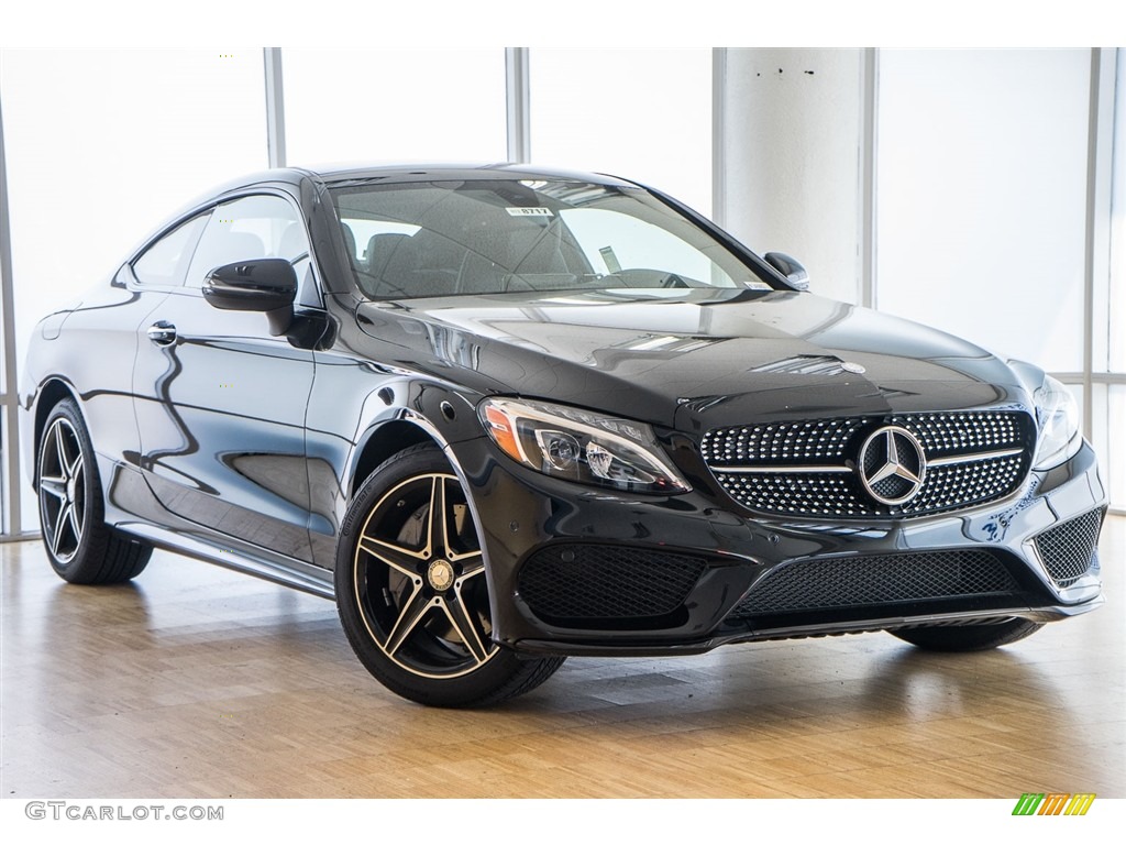 Black 2017 Mercedes-Benz C 300 4Matic Coupe Exterior Photo #114746766