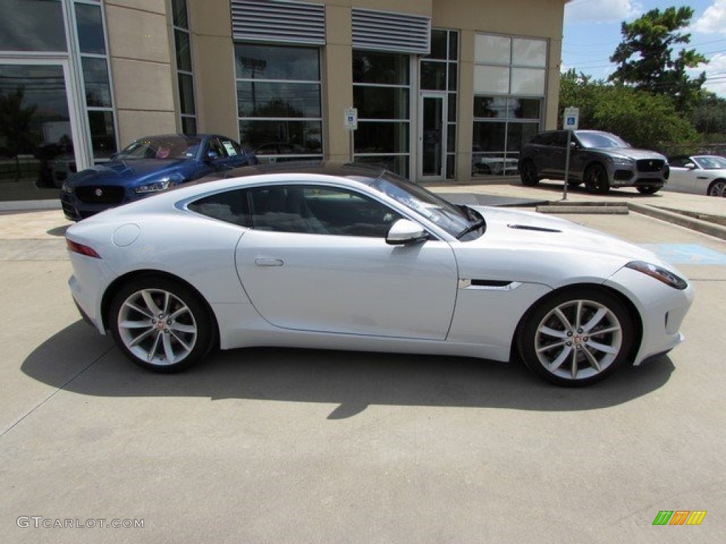 2017 F-TYPE S Coupe - Glacier White / Jet photo #6