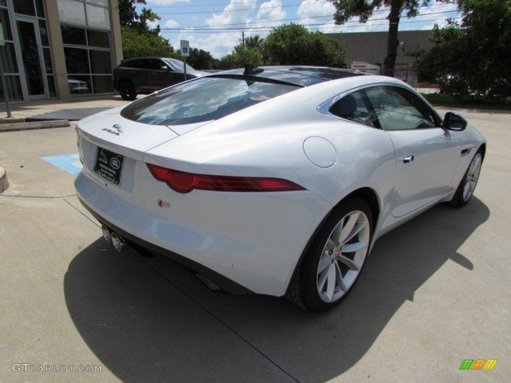2017 F-TYPE S Coupe - Glacier White / Jet photo #7