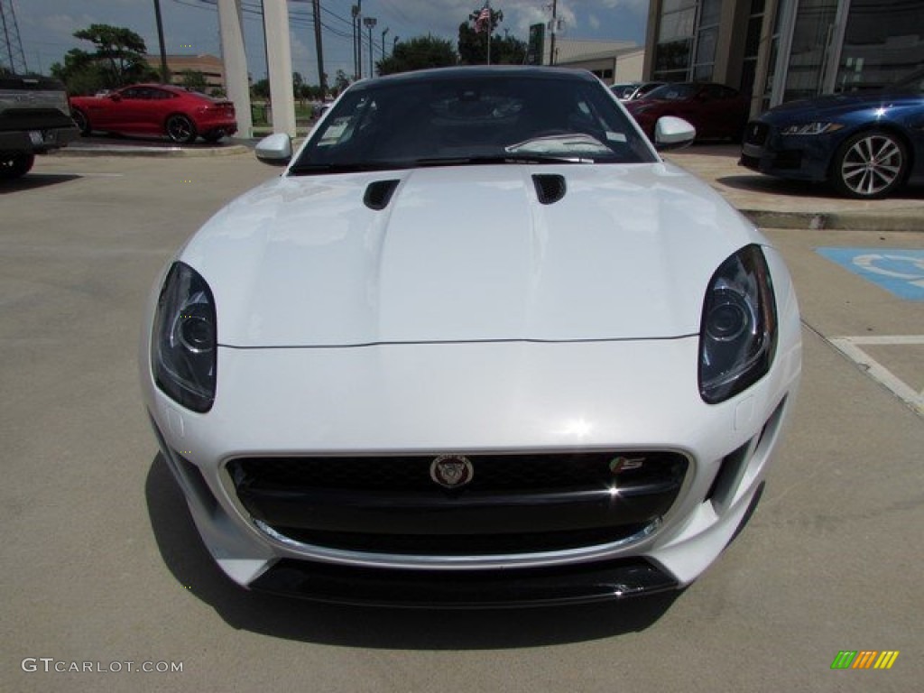 2017 F-TYPE S Coupe - Glacier White / Jet photo #12