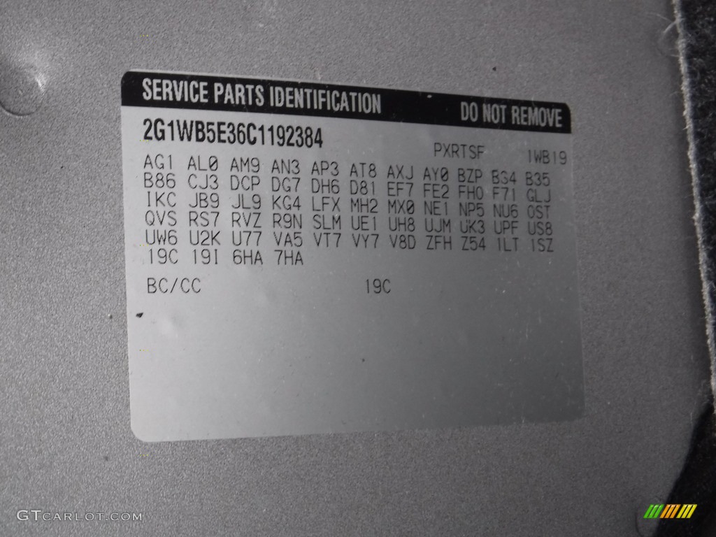 2012 Impala LT - Ashen Gray Metallic / Gray photo #28