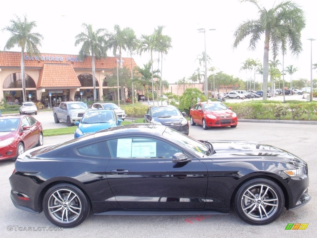 2016 Mustang EcoBoost Premium Coupe - Shadow Black / Ebony photo #5