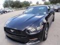 2016 Shadow Black Ford Mustang EcoBoost Premium Coupe  photo #14