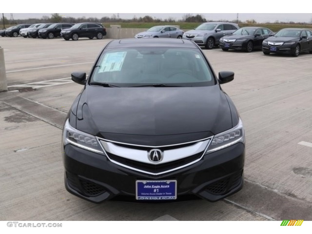 2017 ILX  - Crystal Black Pearl / Graystone photo #2