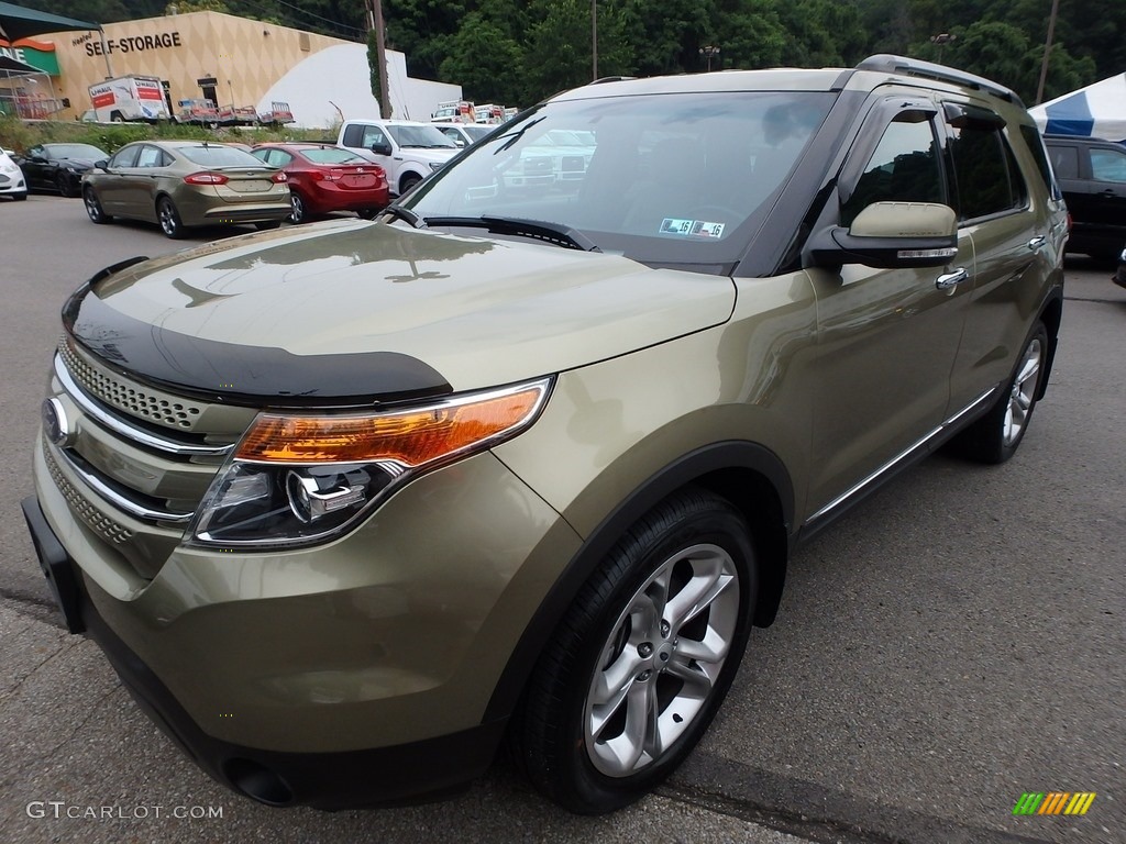2013 Explorer Limited 4WD - Ginger Ale Metallic / Medium Light Stone photo #7