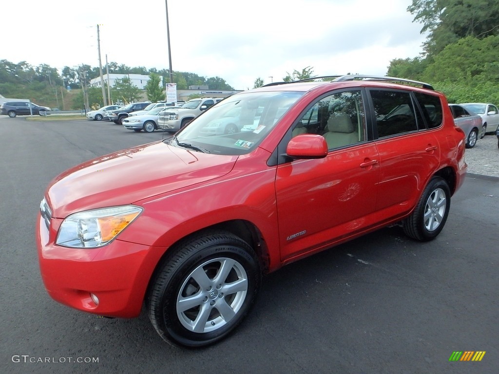 Barcelona Red Pearl 2007 Toyota RAV4 Limited 4WD Exterior Photo #114754340