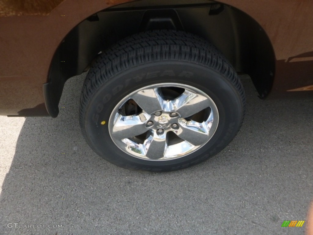 2014 1500 SLT Crew Cab 4x4 - Western Brown / Black/Diesel Gray photo #3