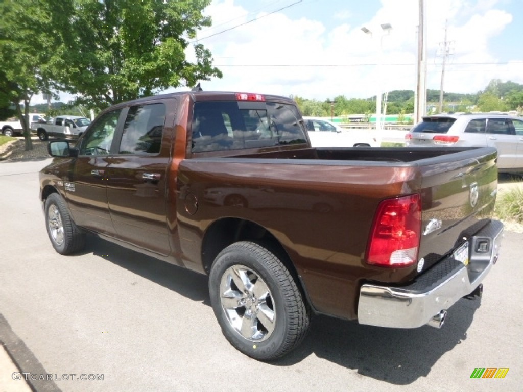 2014 1500 SLT Crew Cab 4x4 - Western Brown / Black/Diesel Gray photo #12