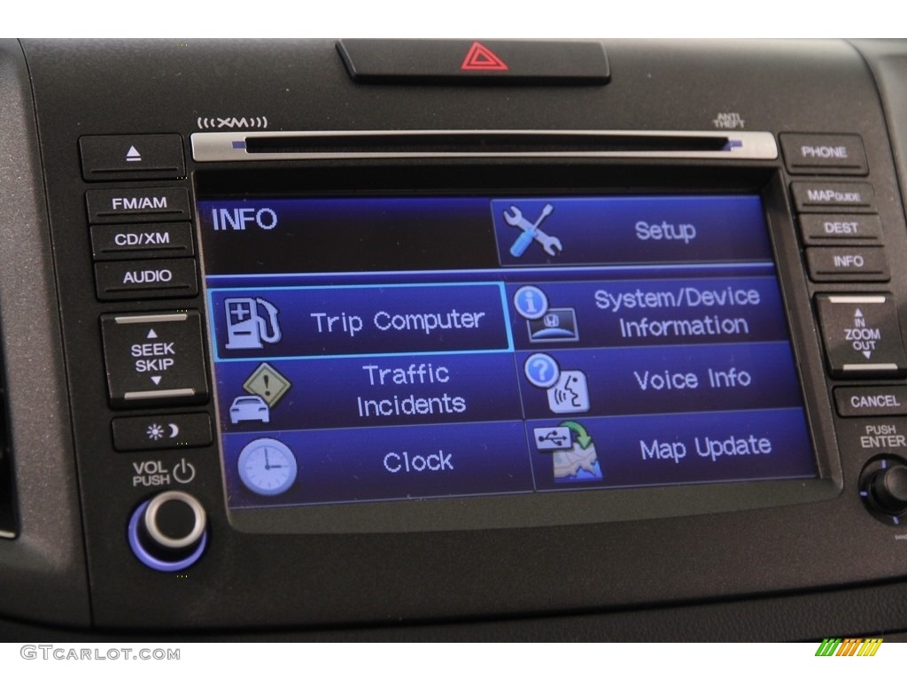 2014 CR-V EX-L AWD - Polished Metal Metallic / Gray photo #13