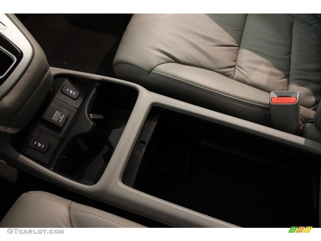 2014 CR-V EX-L AWD - Polished Metal Metallic / Gray photo #17
