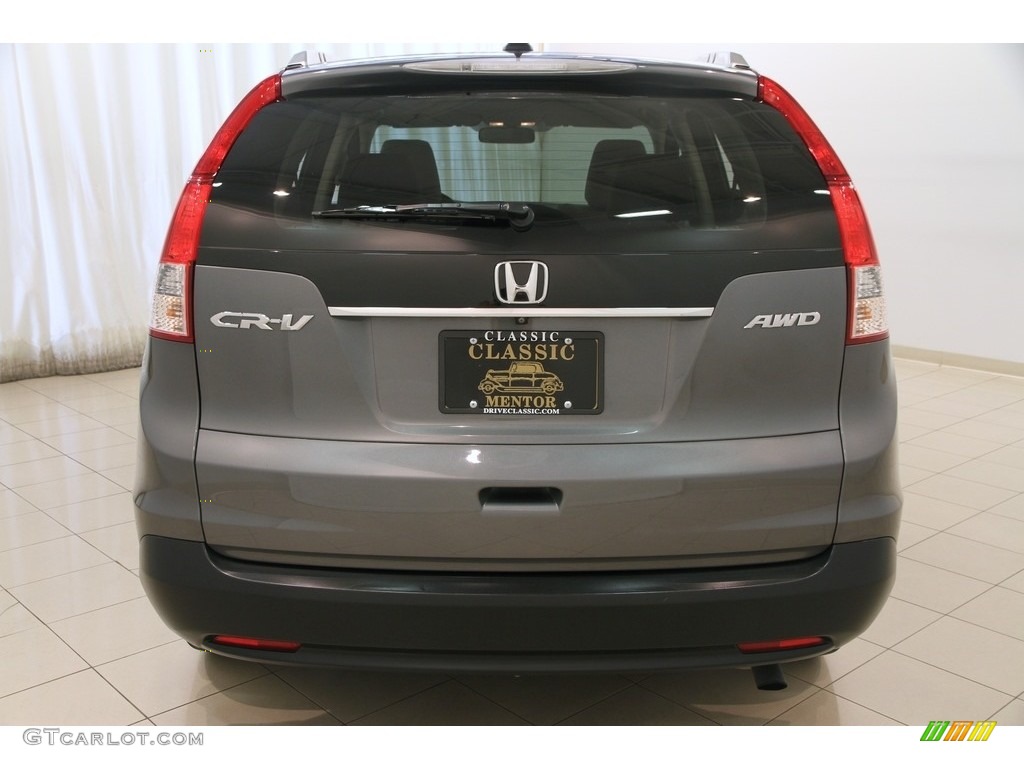 2014 CR-V EX-L AWD - Polished Metal Metallic / Gray photo #23