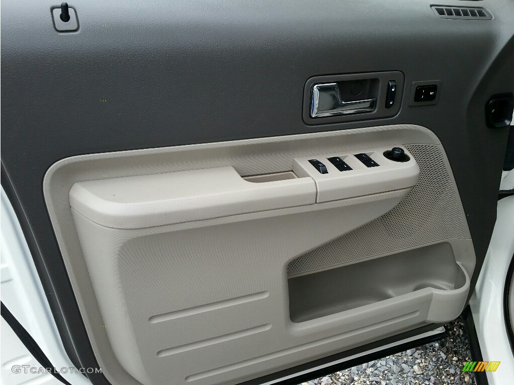 2008 Edge Limited AWD - White Sand Tri-Coat Metallic / Medium Light Stone photo #16